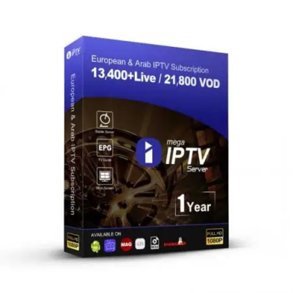 IPTV High Quality 12 Months | Smarters Pro-M3U-MAG|