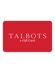 talbots E Gift Card 200$