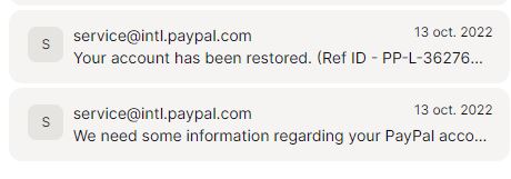 PayPal Business Verified with id restored limit