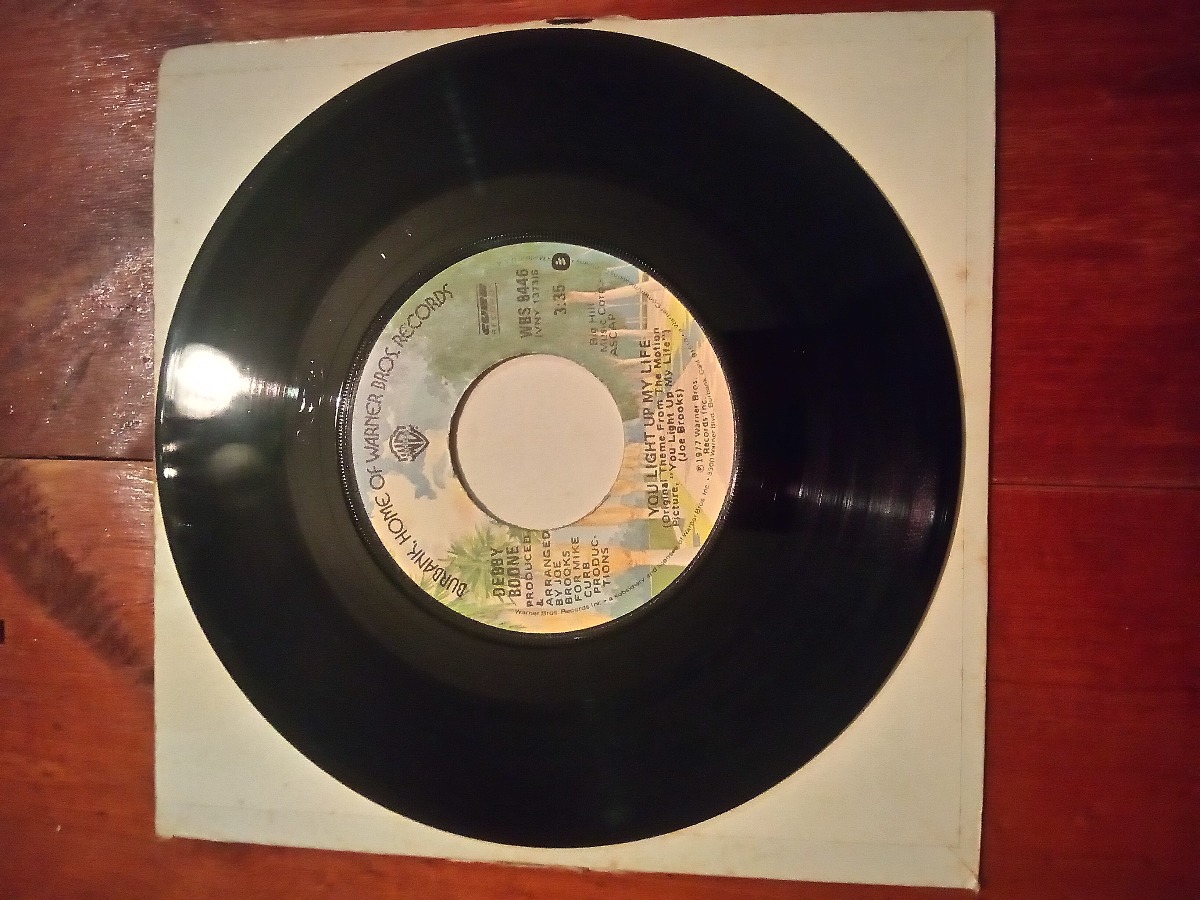 Debby Boone - You Light Up My Life - 7" record
