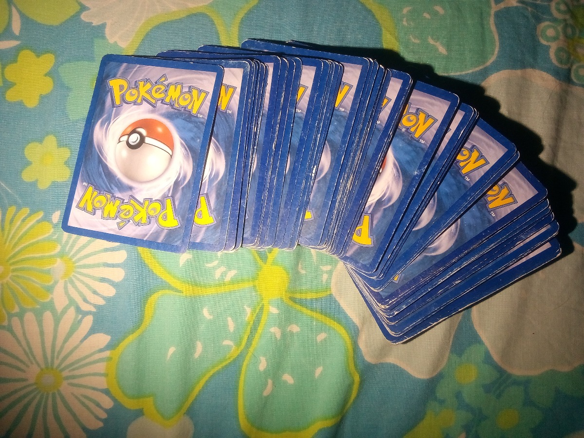 Pokemon trading card lot of 65 cards