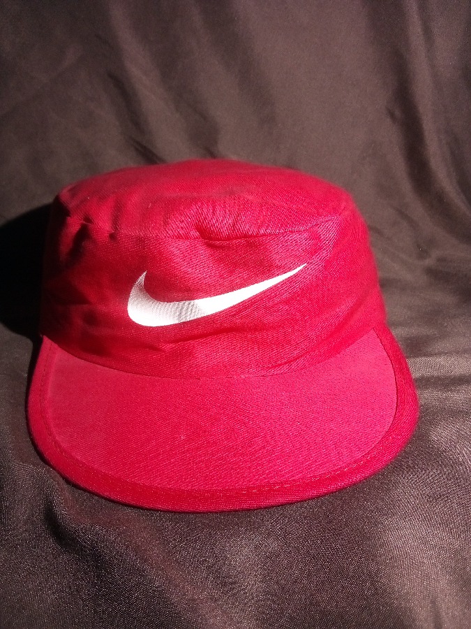 Vintage Red Nike Snapback Hat Made In USA