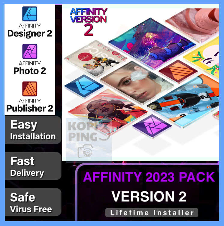 Affinity Photo|Affinity Design|Affinity Publisher V2
