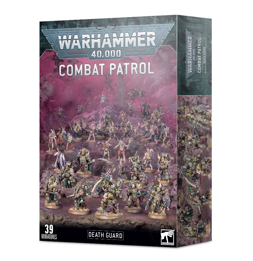 Warhammer 40k Death Guard : Combat patrol (x39) • NIB