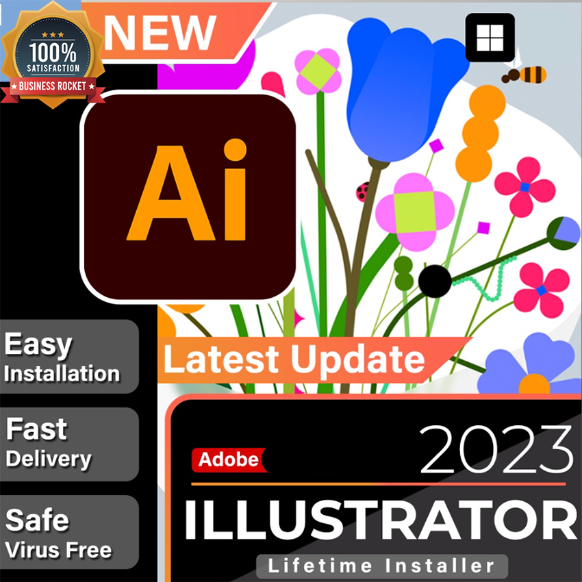 Adobe Illustrator 2023 v27 [LIFETIME ACTIVATION]