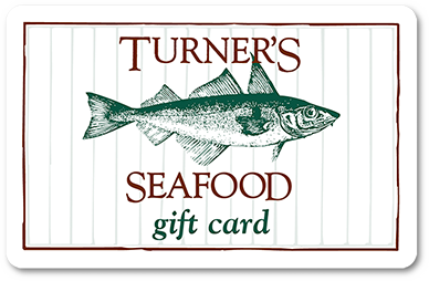 $100 turners-seafood.com Gift card