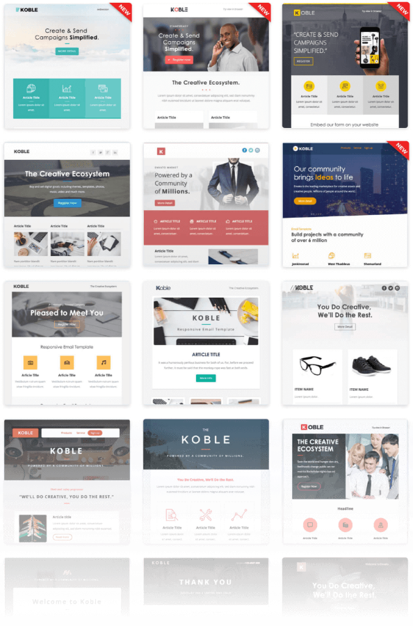 Koble Business Email Set