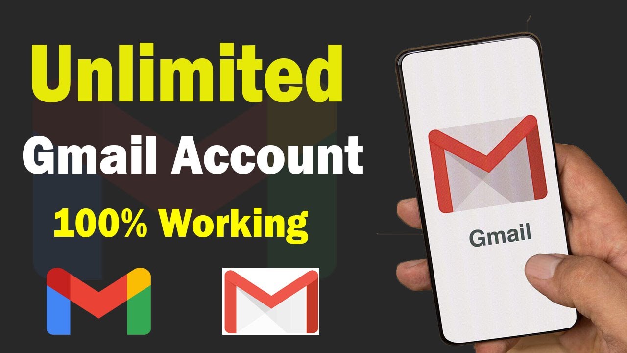 HOW TO GET UNLIMITED GMAILS FOR 100% FREE!