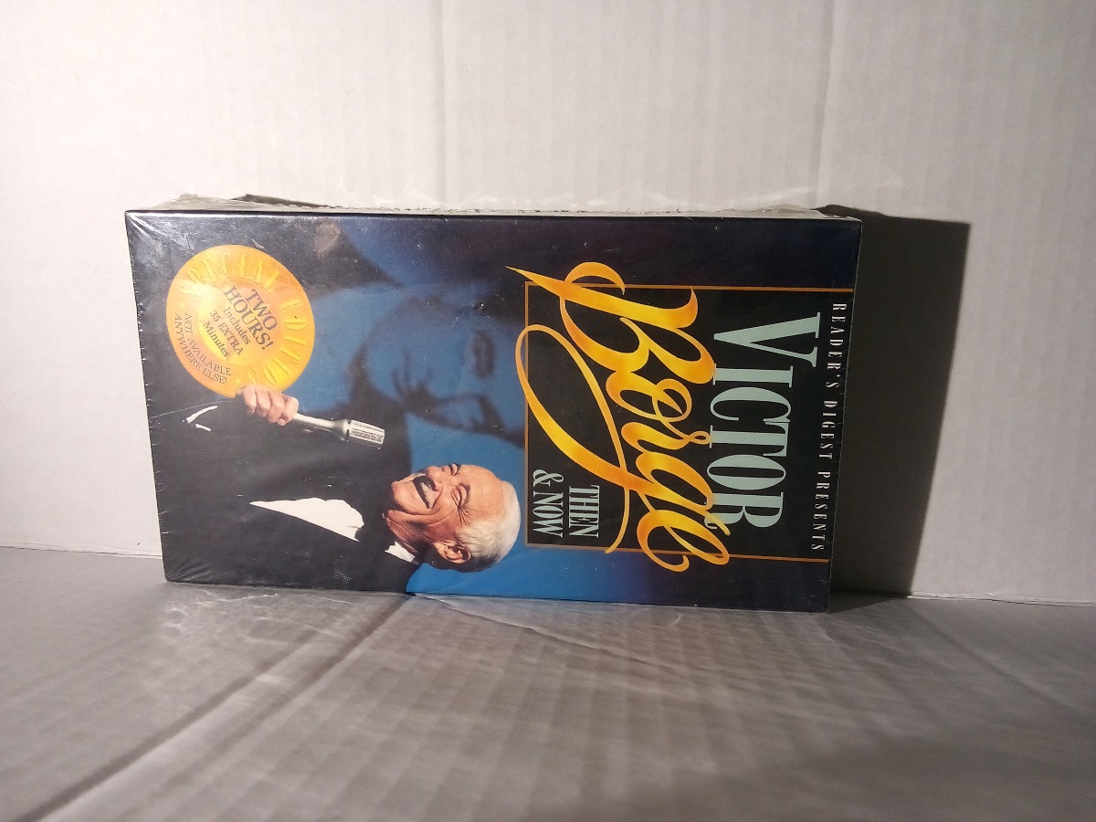 sealed victor borge then and now vhs tape