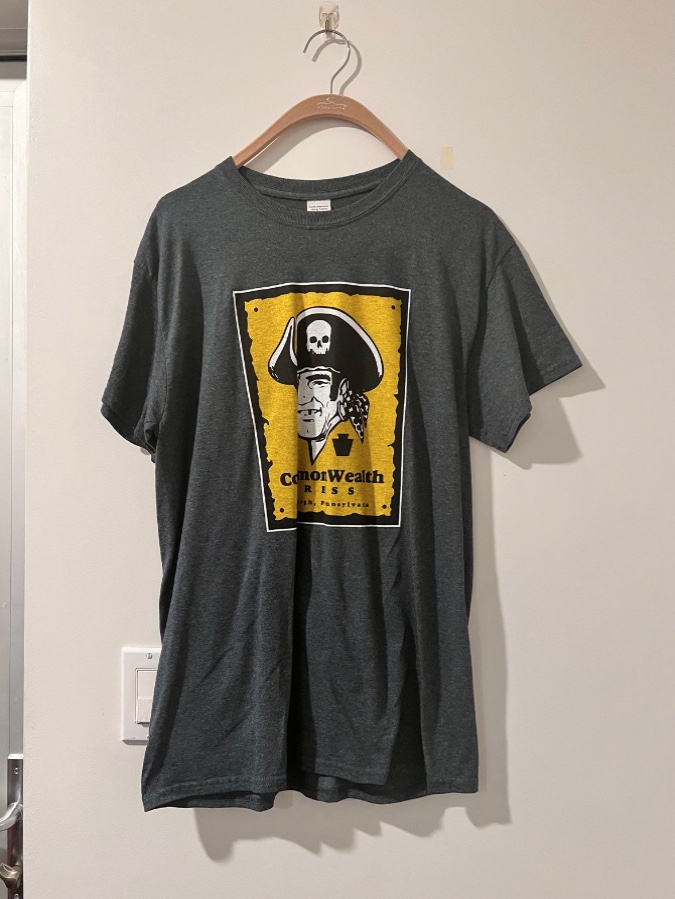 Commonwealth Press Pgh Pirates T-Shirt sz. Medium