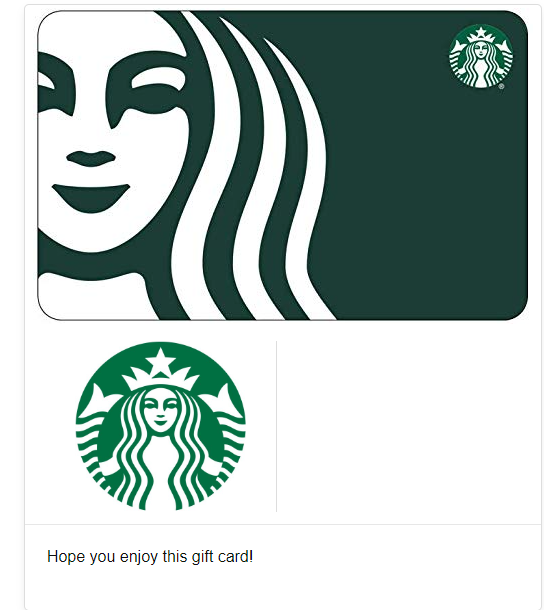 $200 Starbucks Giftcards
