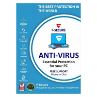 F-Secure Anti-Virus 1-Year  1-PC  Global
