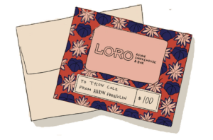 $200 Loroaustin.com Gift Card