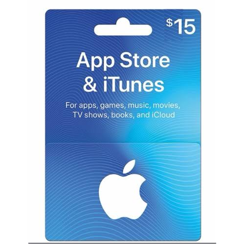 instantly get iTunes gift card value 15usd