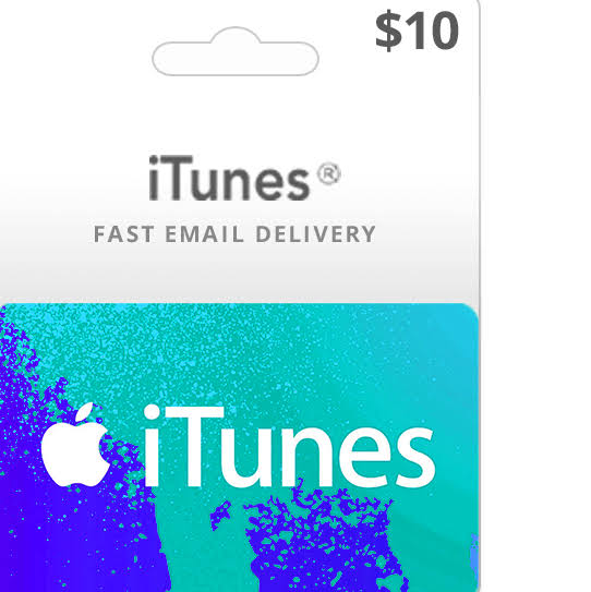 instantly get iTunes gift card value 10usd
