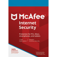 McAfee Internet Security  1-Year  3-Device