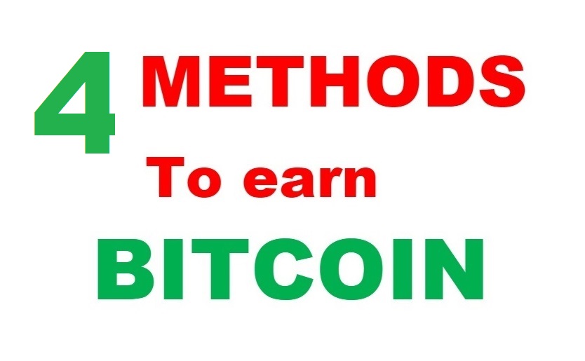4 methods to earn .. BITCOIN .. and .. DOGECOIN