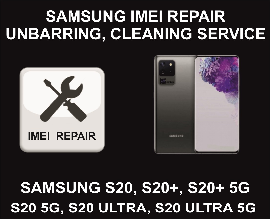 Samsung IMEI Repair Service, Samsung S20, Ultra, 5G