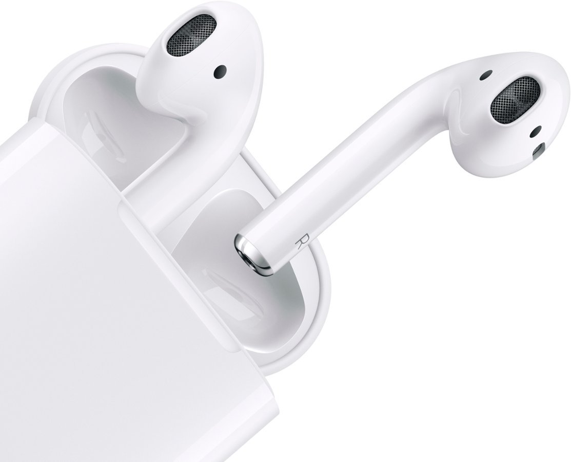 Apple - AirPods with Charging Case (2nd gen) - White