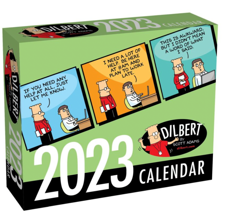 Dilbert 2023 Day-to-Day Calendar Ship only