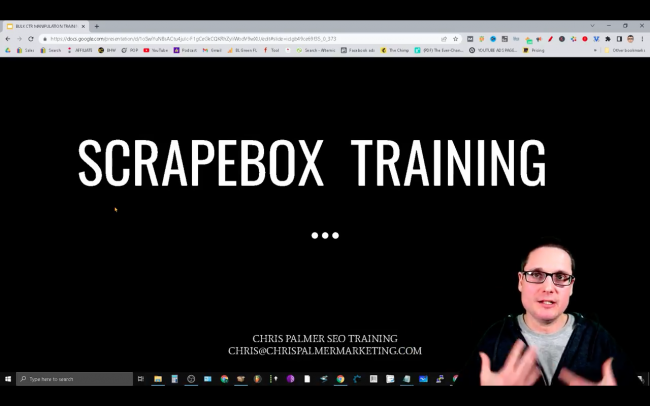 LEAK: Chris Palmer – ScrapeBox Training