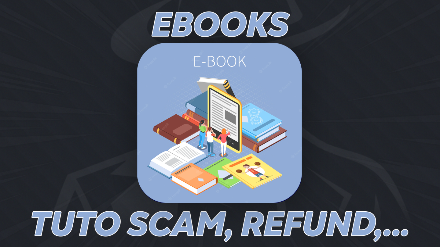 Ebooks | SCAM, GET REFUND,... (English & French)