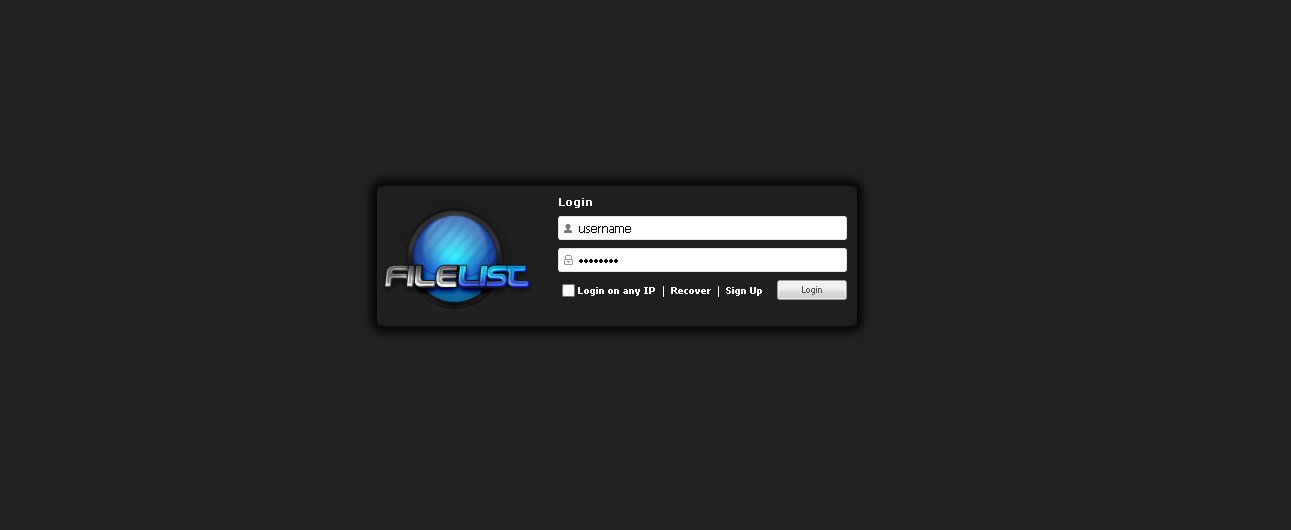 Filelist.io Torrent Tracker Invites