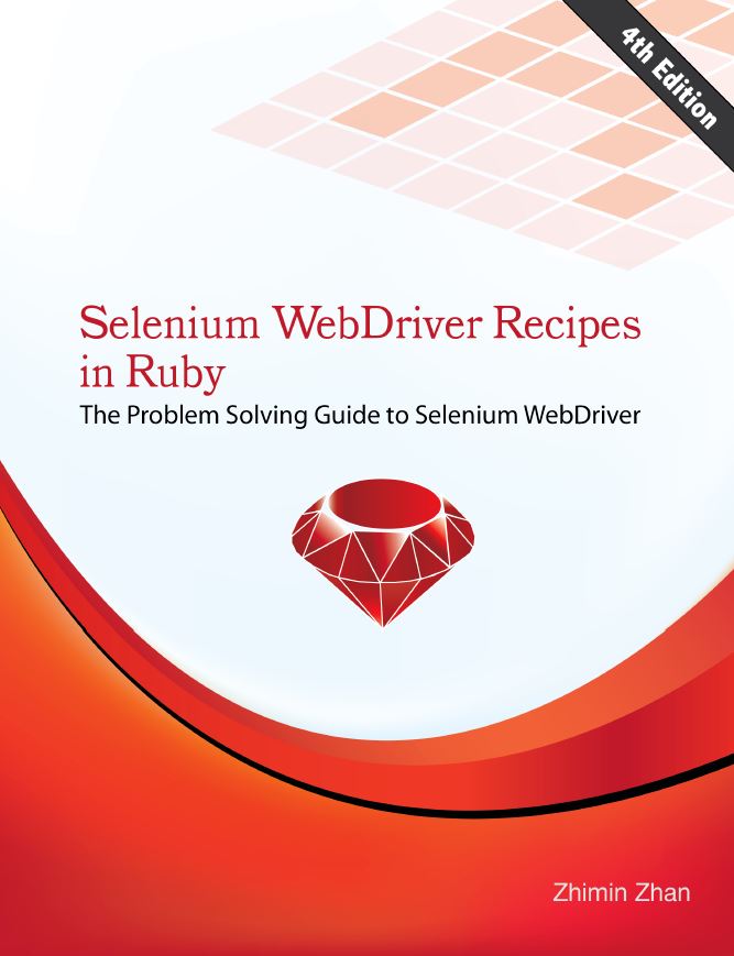 Selenium WebDriver Recipes in Ruby PDF, EPUB