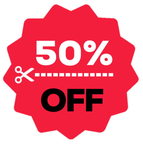 50% off from all my product