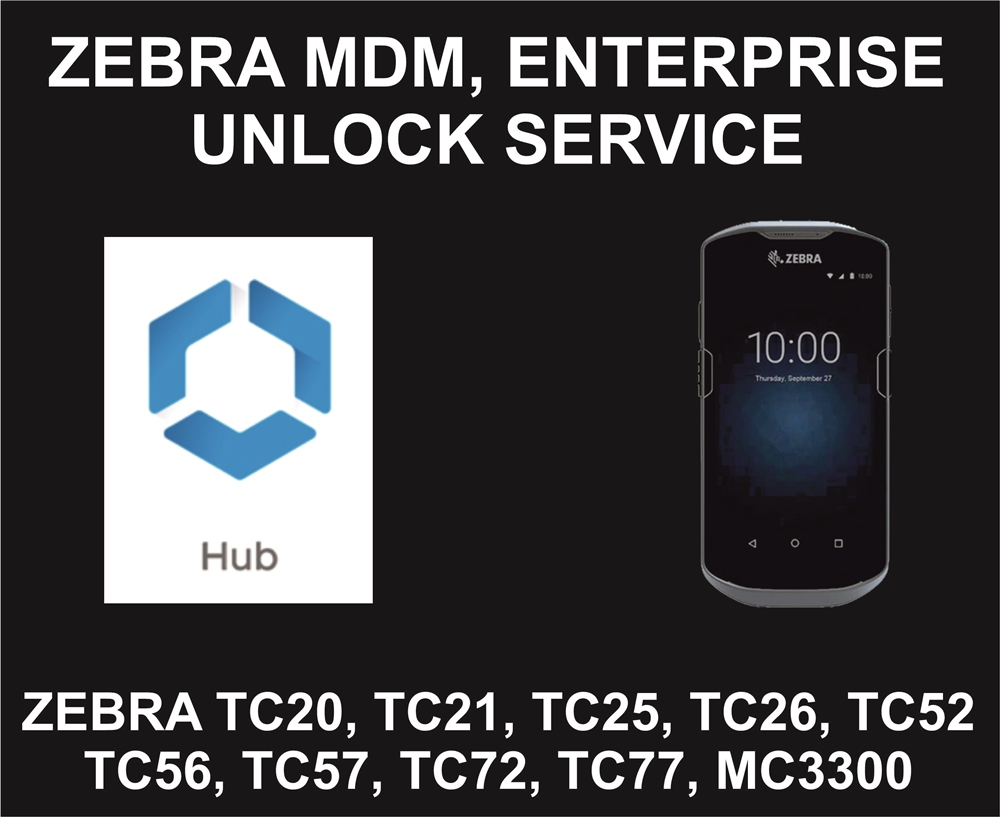 Zebra MDM Unlock Service, All Models Supported