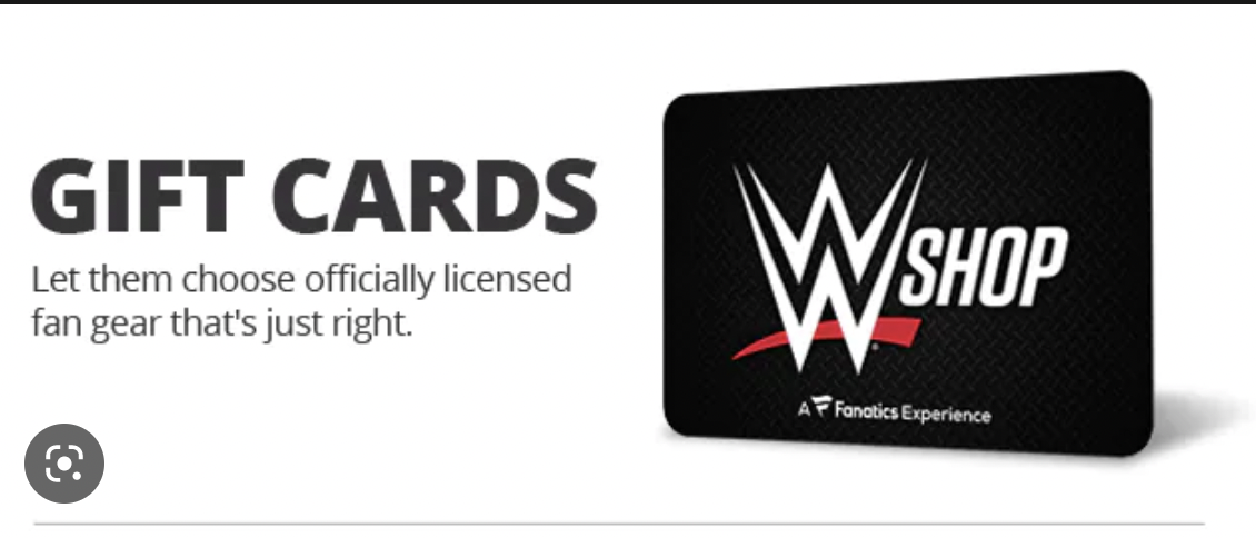 WWE gift card $100