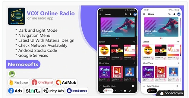 VOX Android Online Radio 2023