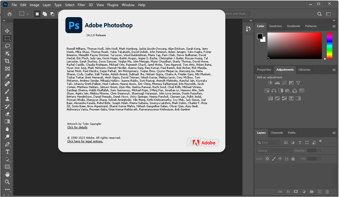 Adobe Photoshop 2023 v24.2.0.315 (x64) Multilingual