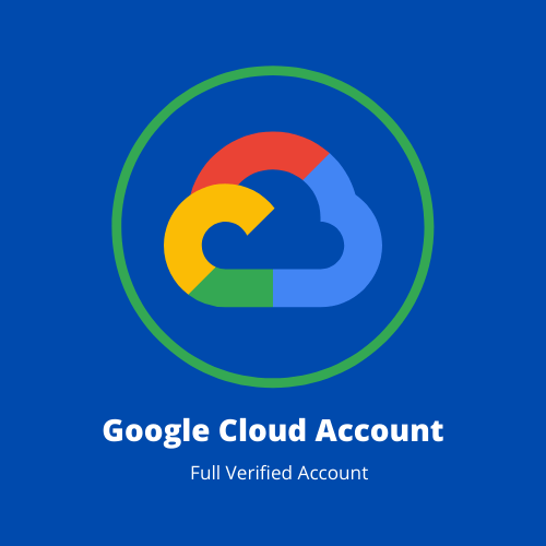 Google Cloud Accounts $2500 W/12 Months Credits