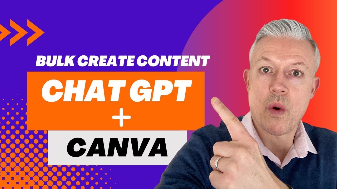 Bulk create content with CHATGPT and CANVA