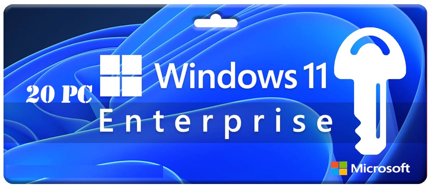 Microsoft Windows 11 Enterprise - 20 PC key