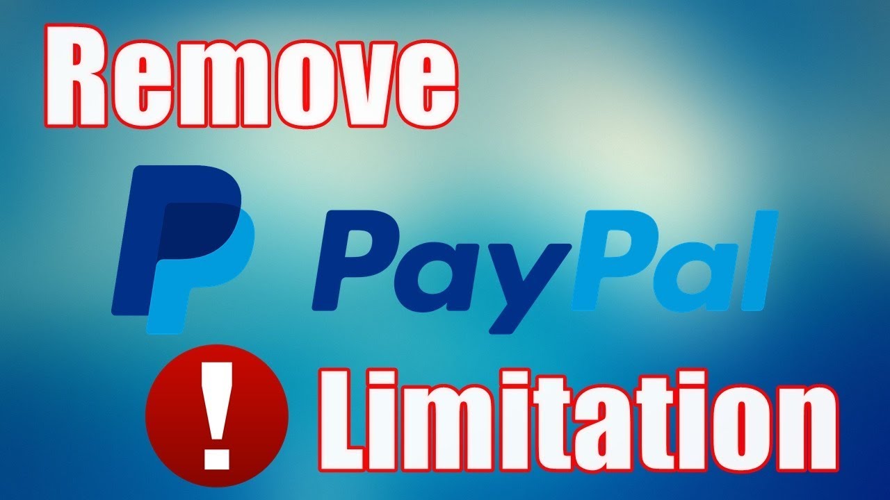 Paypal Never Limited Again Ebook