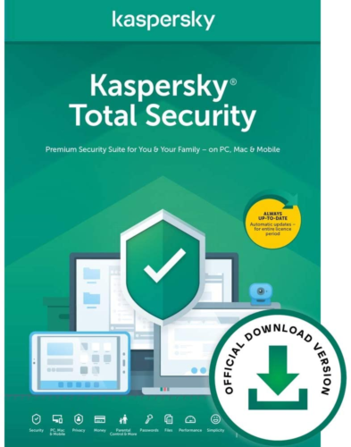 Karspersky total security 3 Devices 2 Years v2022/2023
