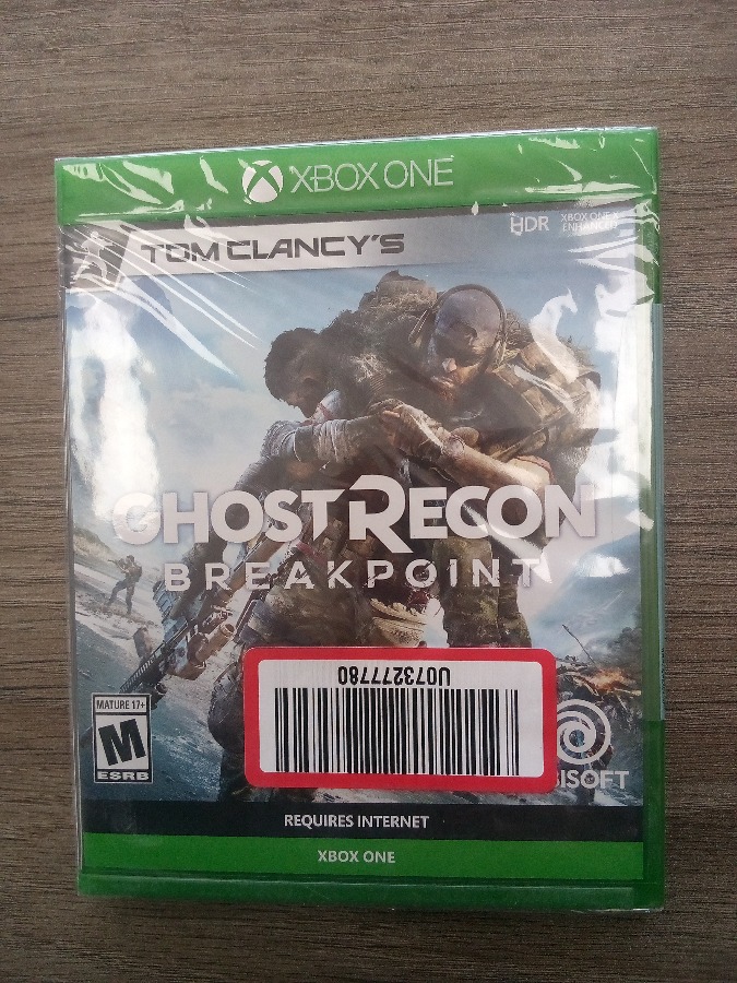 Brand new Tom Clancy's Ghost Recon: Breakpoint Xbox One