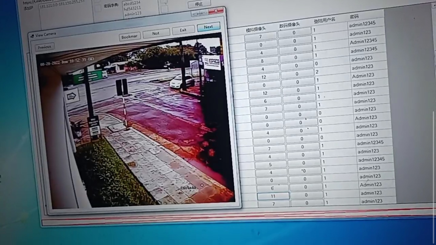 CCTV Camera Hacking Software hack IP CCTV,
