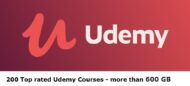 ⚡200 Top rated Udemy Courses - more than 600 GB �...