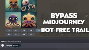 HOW TO BYPASS MIDJURNEY BOT,FREE TRIAL LIFETIME,WORKING