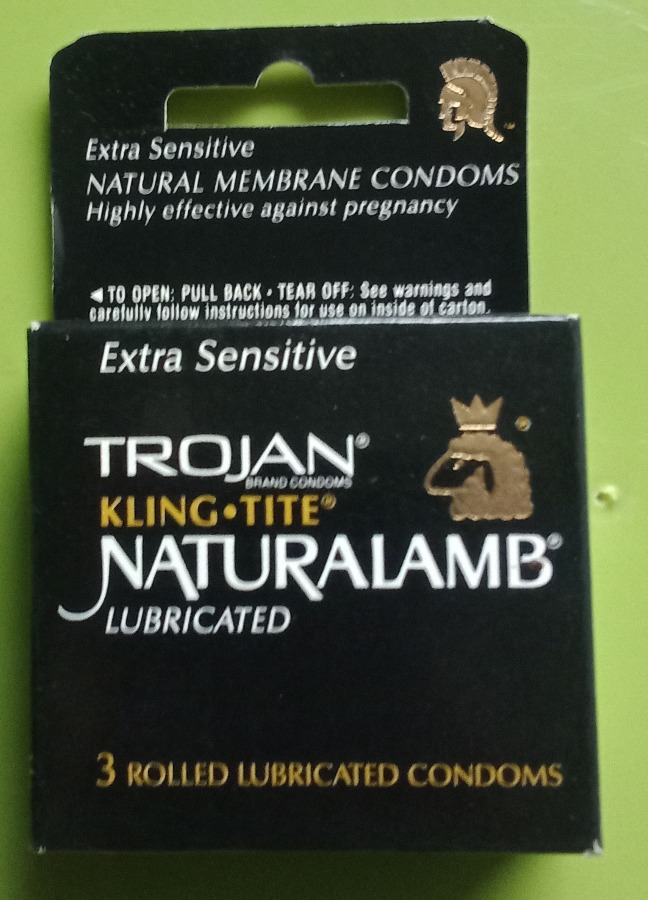 Vintage Trojan NaturaLamb Condoms for Bachellorette Gag