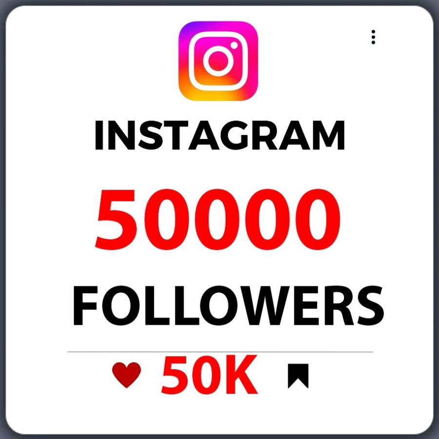 50000 instagram followers SAFE Fast Delivery Quality...