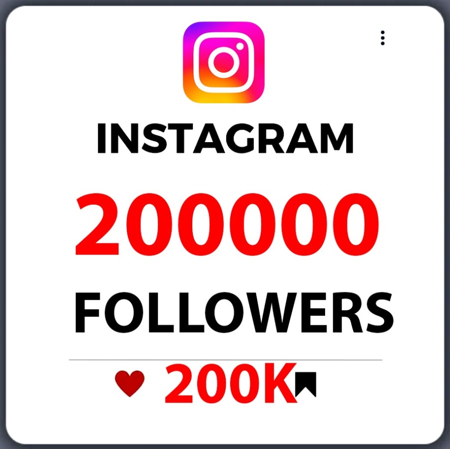 200000 instagram followers SAFE Fast Delivery Qualit...