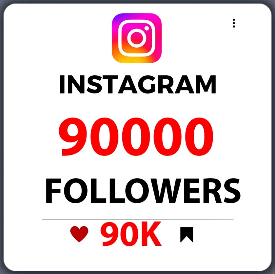 90000 instagram followers SAFE Fast Delivery Quality...