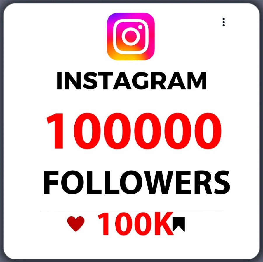 100000 instagram followers SAFE Fast Delivery Qualit...