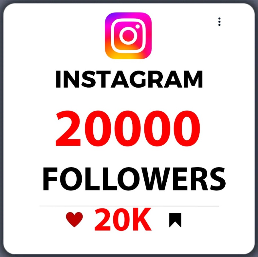20000 instagram followers SAFE Fast Delivery Quality...