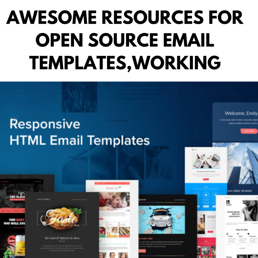 AWESOME RESOURCES FOR OPEN SOURCE EMAIL TEMPLATES