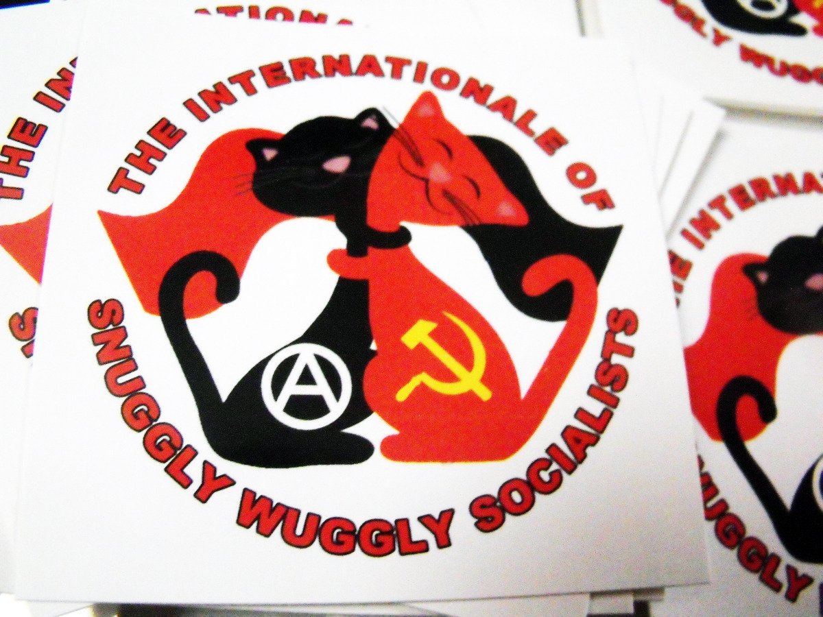 300 INTERNATIoNALE oF SNUGGLY WUGGLY SoCIALISTS sticker
